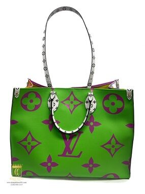 Louis Vuitton on the go bag